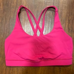 Lululemon Energy Bra Size 8 - pink